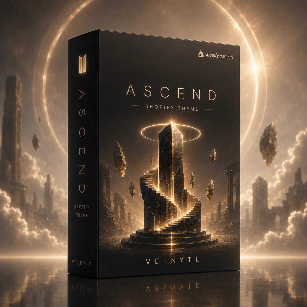 ASCEND Shopify theme box